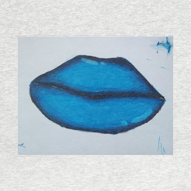 Blue Lips by Death Monkey Puffball